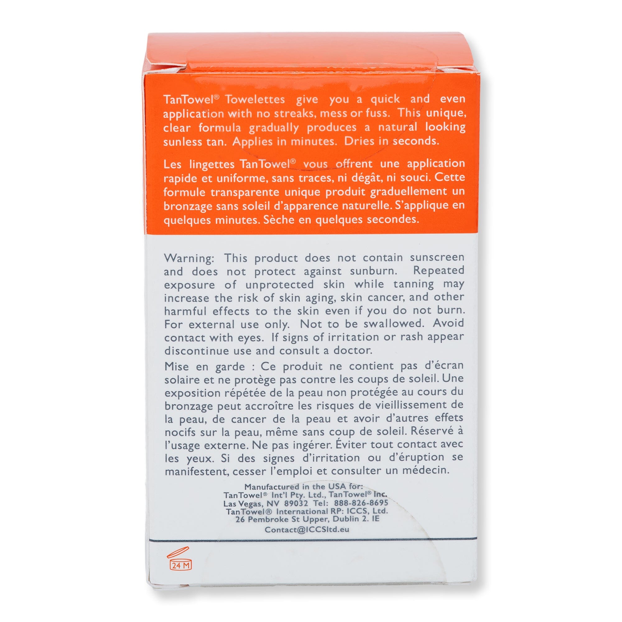 Tan Towel Tan Towel Half Body Classic 10 Ct Self-Tanning & Bronzing 