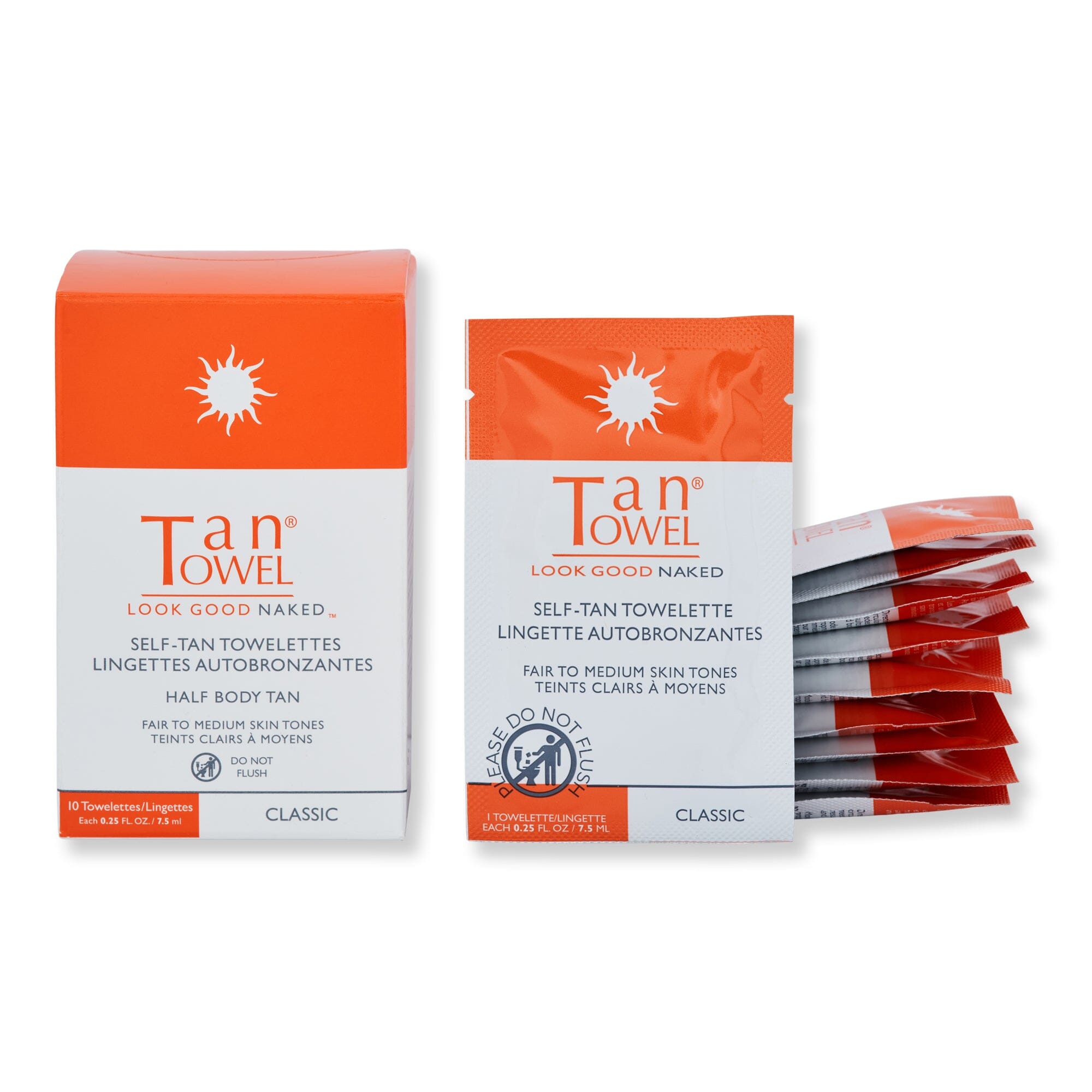 Tan Towel Tan Towel Half Body Classic Self-Tanning & Bronzing 