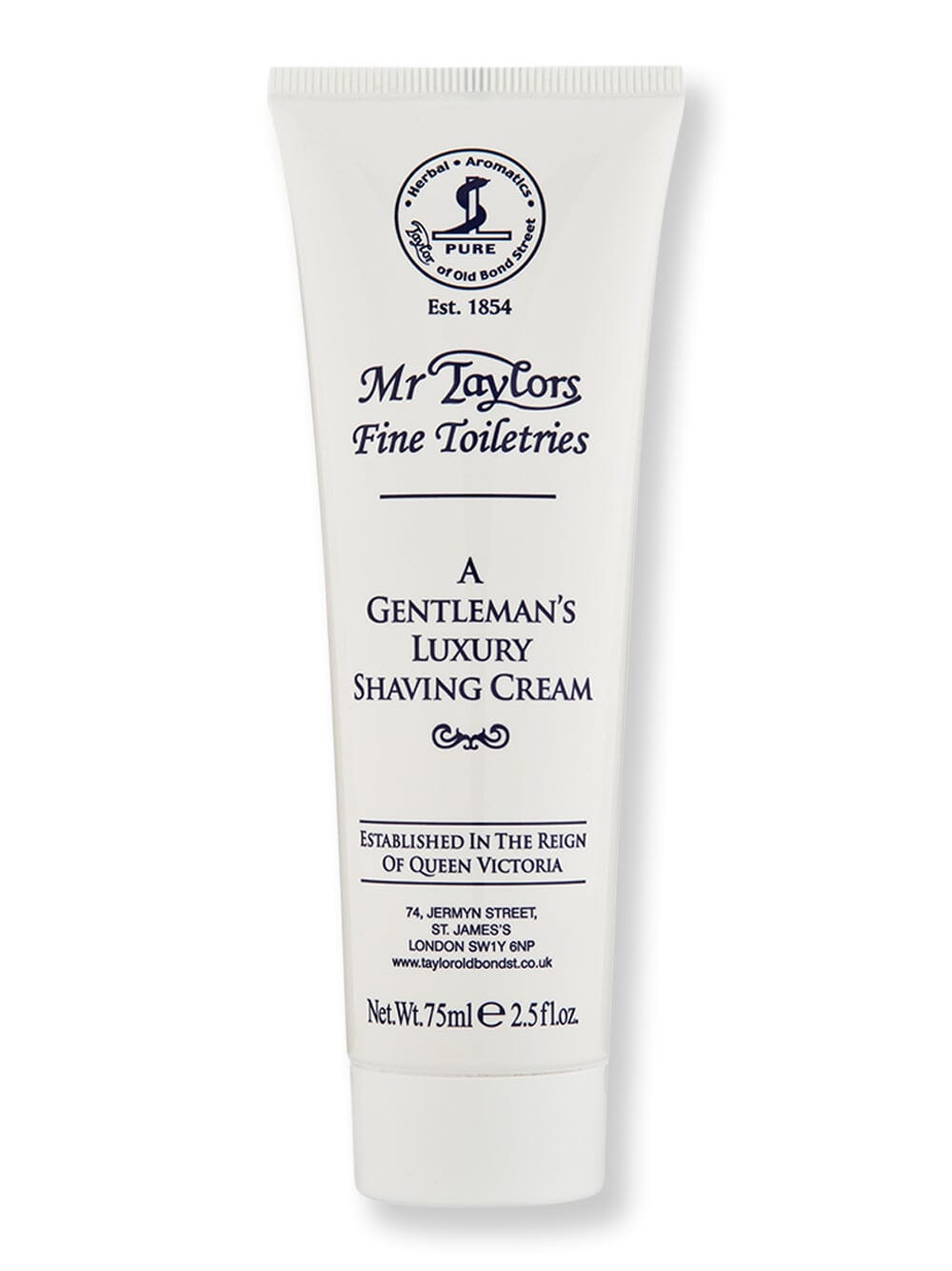 Taylor of Old Bond Street Taylor of Old Bond Street Mr Taylor Shaving Cream 75 ml Shaving Creams, Lotions & Gels 