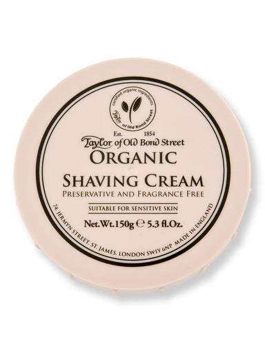 Taylor of Old Bond Street Taylor of Old Bond Street Organic Shaving Cream 150 g Shaving Creams, Lotions & Gels 