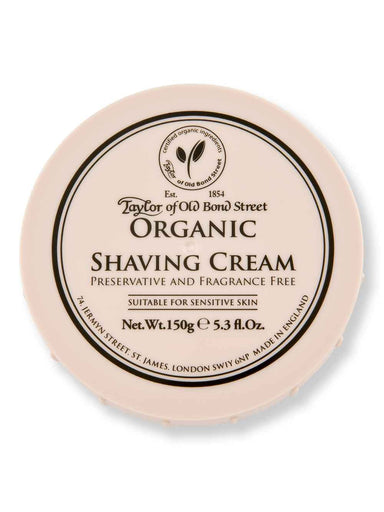 Taylor of Old Bond Street Taylor of Old Bond Street Organic Shaving Cream 150 g Shaving Creams, Lotions & Gels 