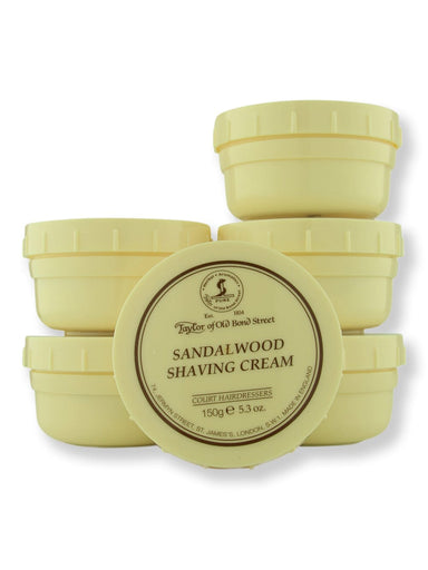 Taylor of Old Bond Street Taylor of Old Bond Street Sandalwood Shaving Cream Bowl 6 ct 150 g Shaving Creams, Lotions & Gels 