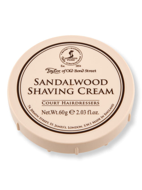 Taylor of Old Bond Street Taylor of Old Bond Street Sandalwood Shaving Cream Shaving Creams, Lotions & Gels 60 ml 