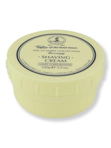 Taylor of Old Bond Street Taylor of Old Bond Street St James Collection Shaving Cream 150 g Shaving Creams, Lotions & Gels 