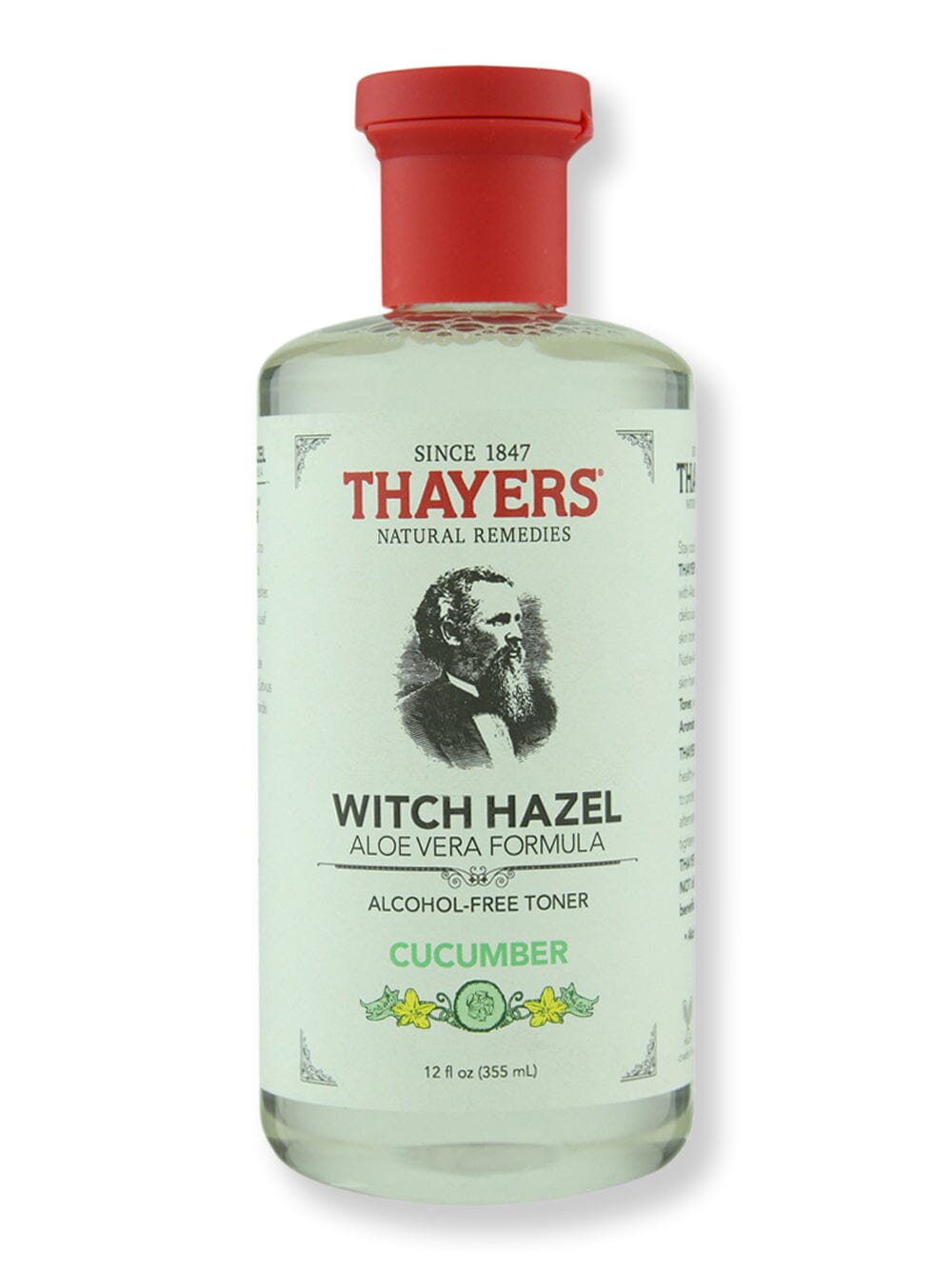 Thayer's Thayer's Alcohol-Free Cucumber Witch Hazel Toner with Aloe Vera Toners 12 oz 