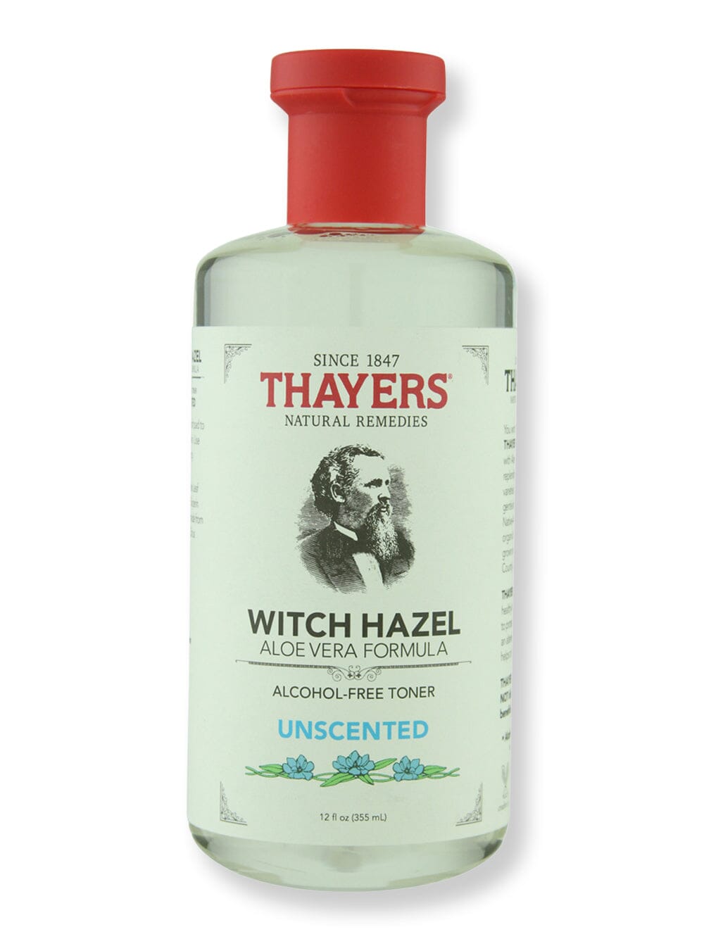 Thayer's Thayer's Alcohol-Free Unscented Witch Hazel Toner with Aloe Vera Toners 12 oz 