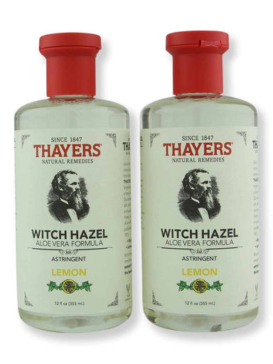 Thayer's Thayer's Lemon Witch Hazel Astringent with Aloe Vera 2 ct 12 oz Face Cleansers 