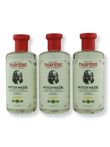 Thayer's Thayer's Lemon Witch Hazel Astringent with Aloe Vera 3 ct 12 oz Face Cleansers 