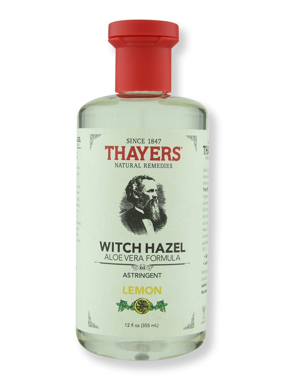Thayer's Thayer's Lemon Witch Hazel Astringent with Aloe Vera Face Cleansers 12 oz 