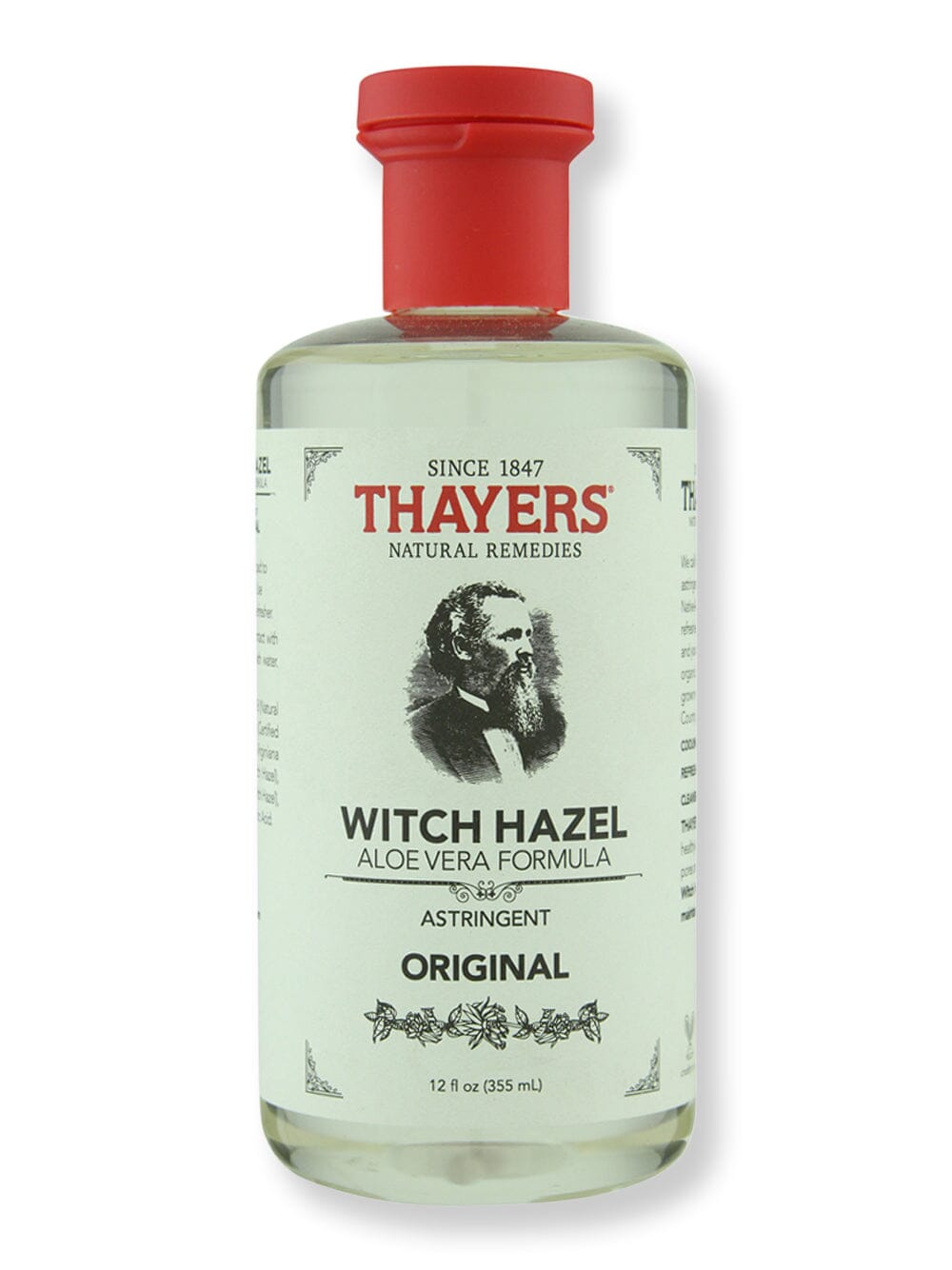 Thayer's Thayer's Original Witch Hazel Astringent with Aloe Vera Face Cleansers 12 oz 
