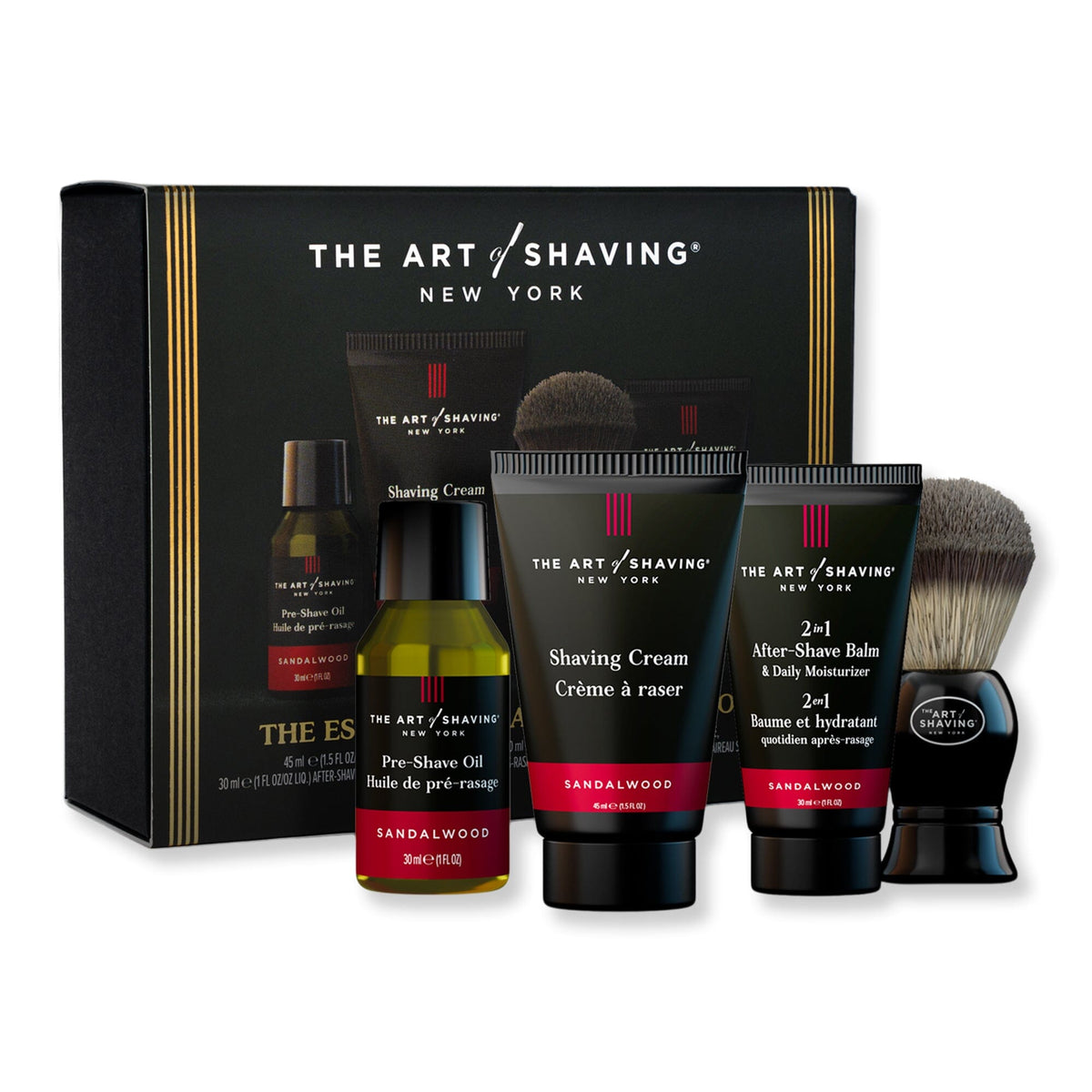 The Art of Shaving The Art of Shaving Essential Shaving Collection Sandalwood Beard & Mustache Care 