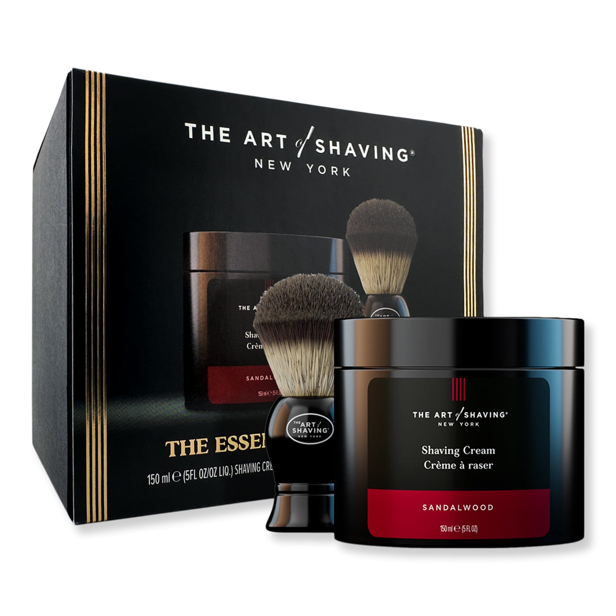 The Art of Shaving The Art of Shaving Essential Starter Set Sandalwood Beard & Mustache Care 