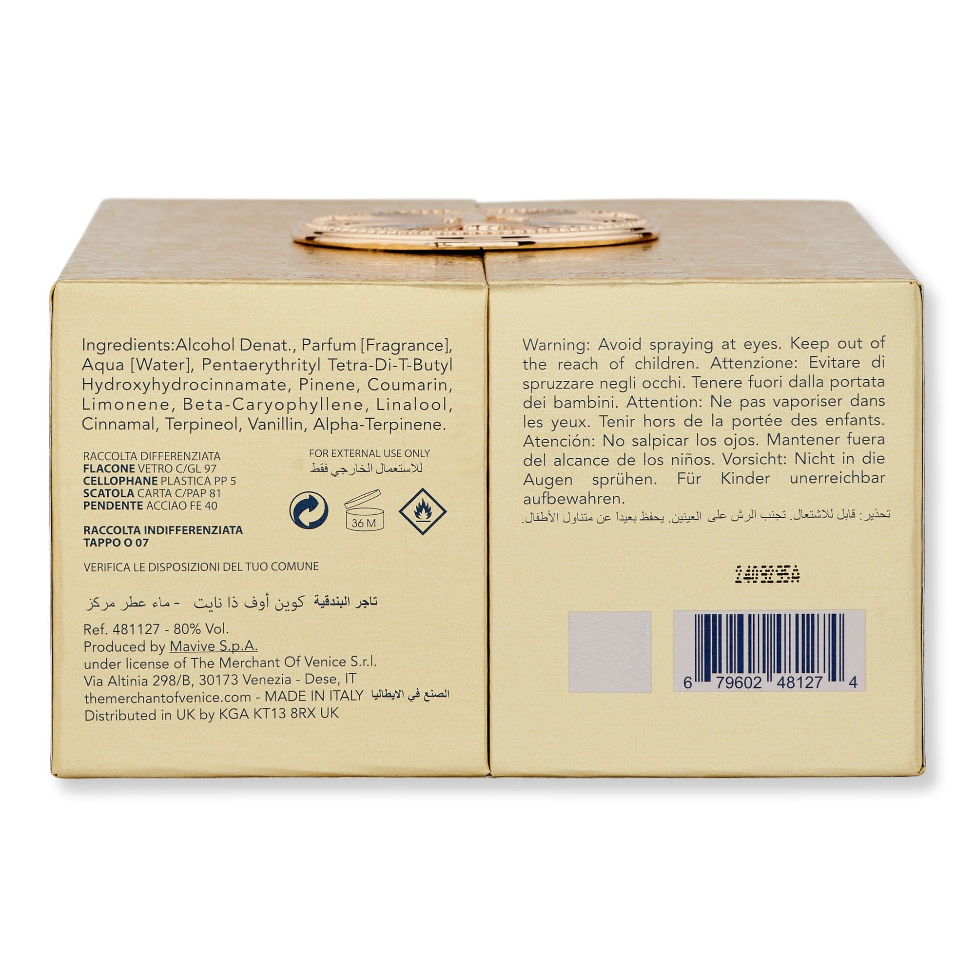 The Merchant of Venice The Merchant of Venice Queen Of The Night Eau de Parfum Concentree Perfume 