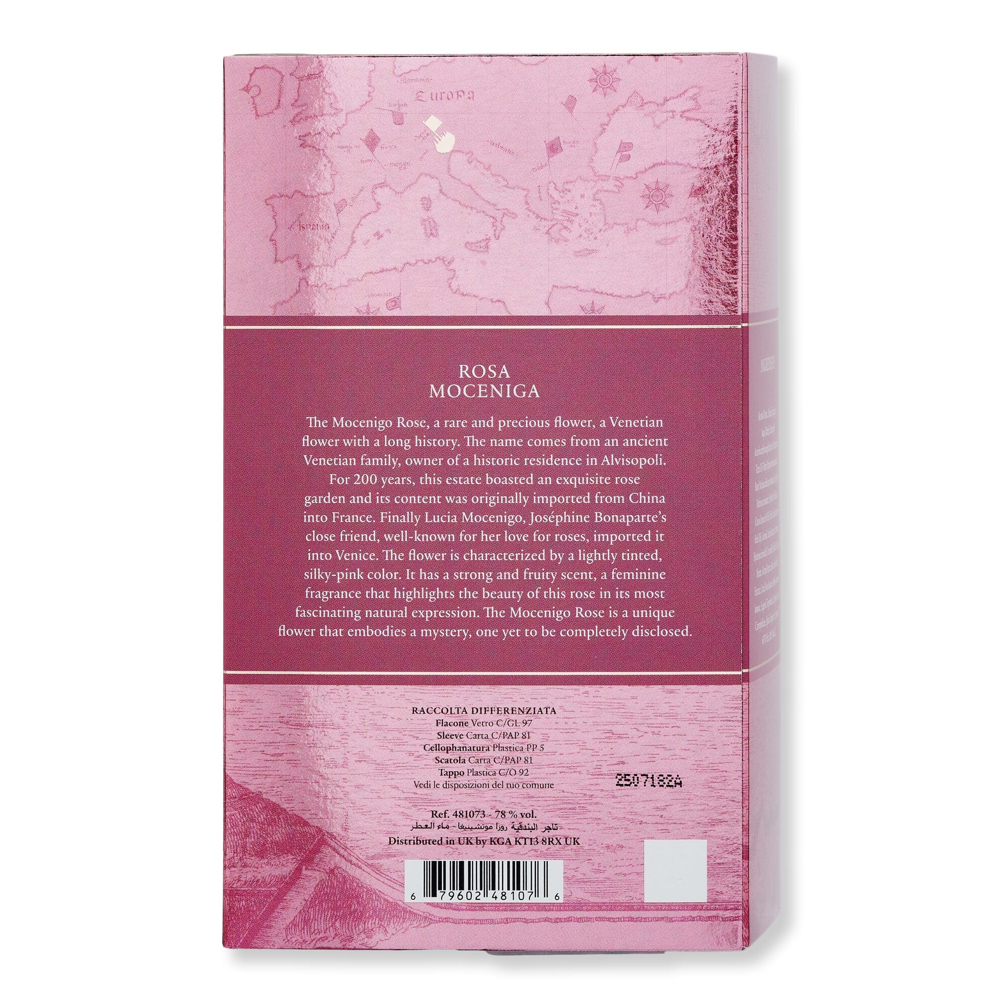 The Merchant of Venice The Merchant of Venice Rosa Moceniga Eau De Parfum Perfume 