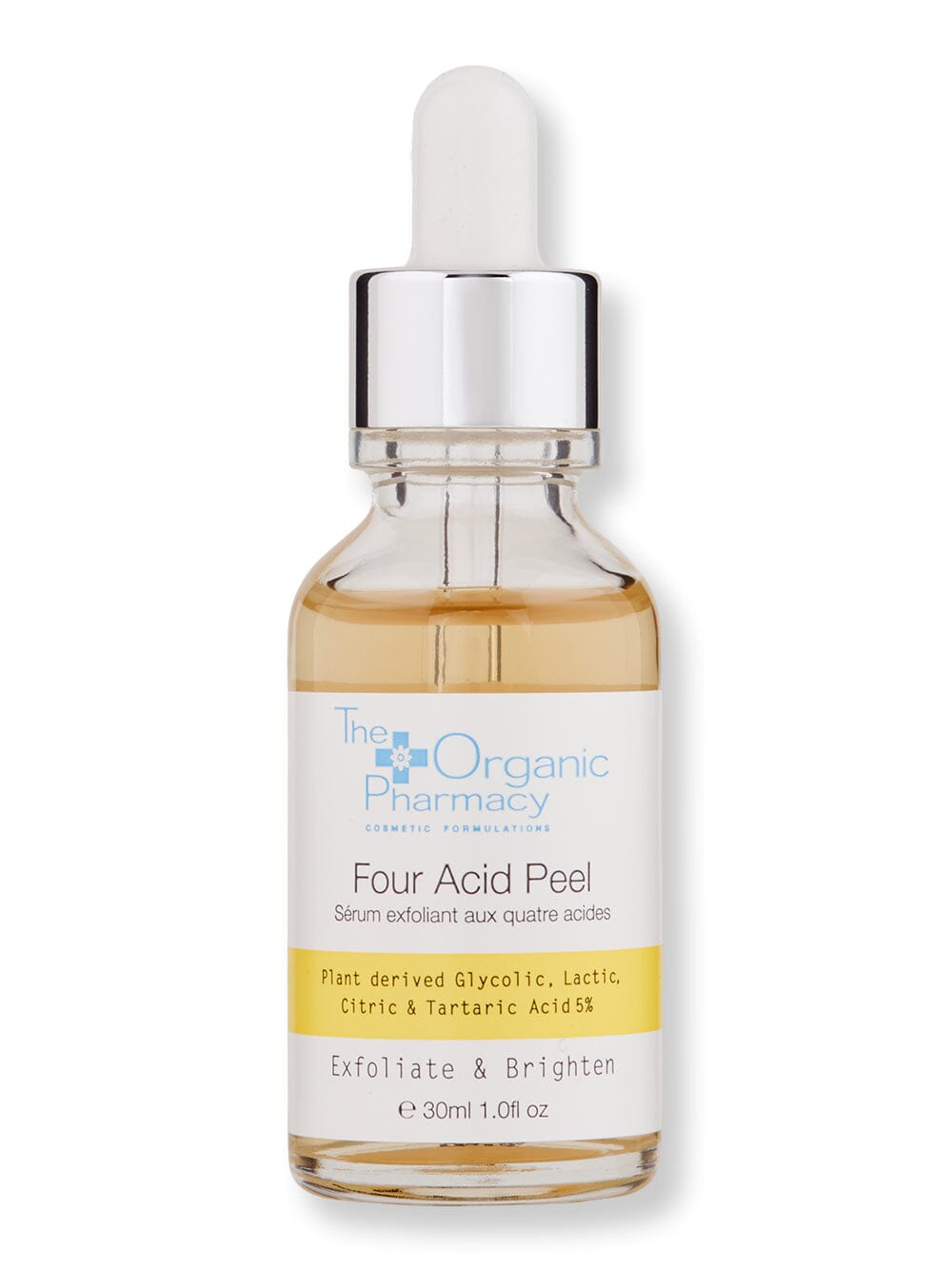 The Organic Pharmacy The Organic Pharmacy Four Acid Peel 5% Serum Exfoliators & Peels 30 ml 