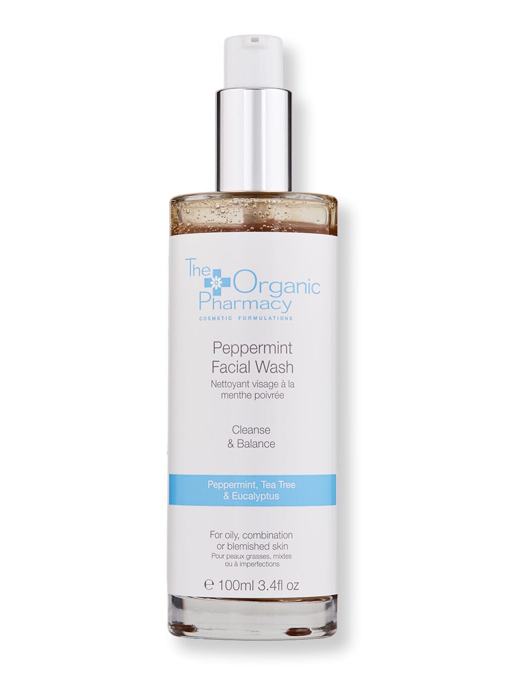 The Organic Pharmacy The Organic Pharmacy Peppermint Facial Wash Face Cleansers 100 ml 