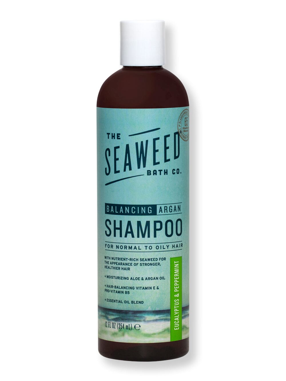 The Seaweed Bath Co. The Seaweed Bath Co. Argan Shampoo Eucalyptus & Peppermint Shampoos 12 oz 