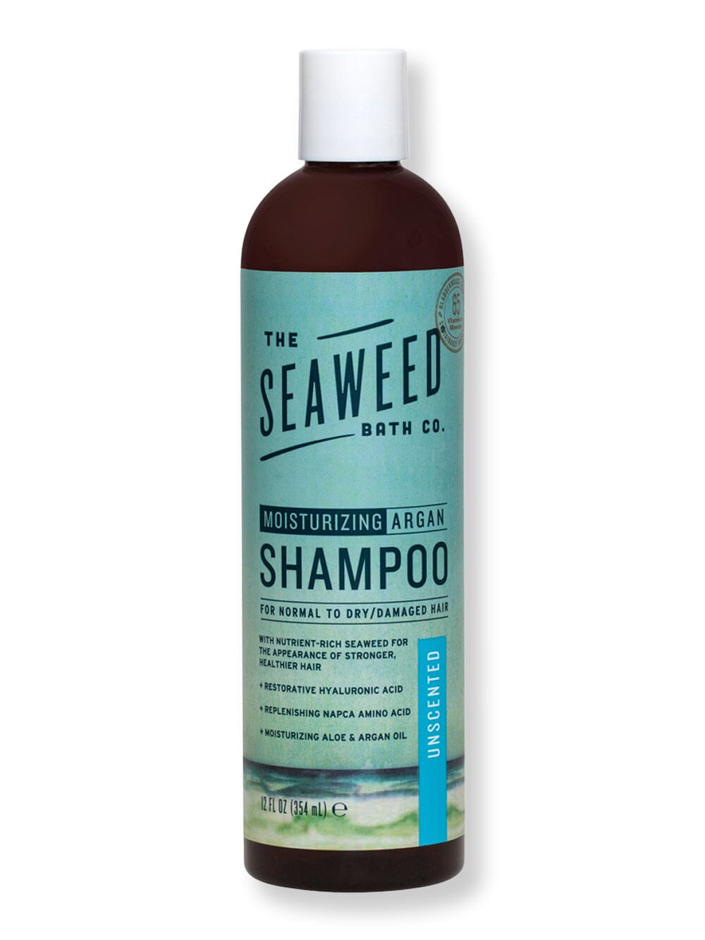 The Seaweed Bath Co. The Seaweed Bath Co. Argan Shampoo Moisturizing Unscented Shampoos 12 oz 