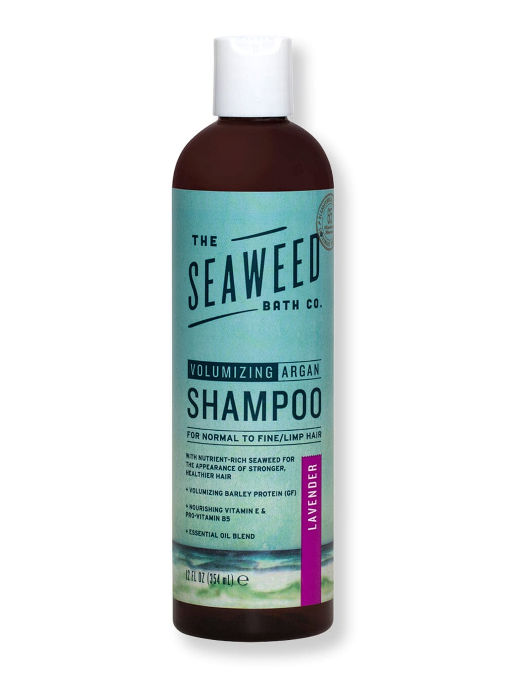 The Seaweed Bath Co. The Seaweed Bath Co. Argan Shampoo Volumizing Lavender Shampoos 12 oz 