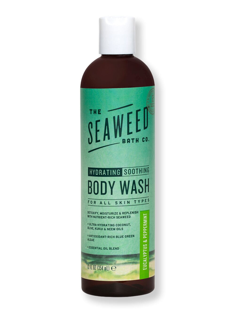 The Seaweed Bath Co. The Seaweed Bath Co. Body Wash Eucalyptus & Peppermint Shower Gels & Body Washes 12 oz 