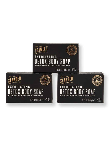 The Seaweed Bath Co. The Seaweed Bath Co. Exfoliating Detox Body Soap 3 Ct 3.75 oz Bar Soaps 