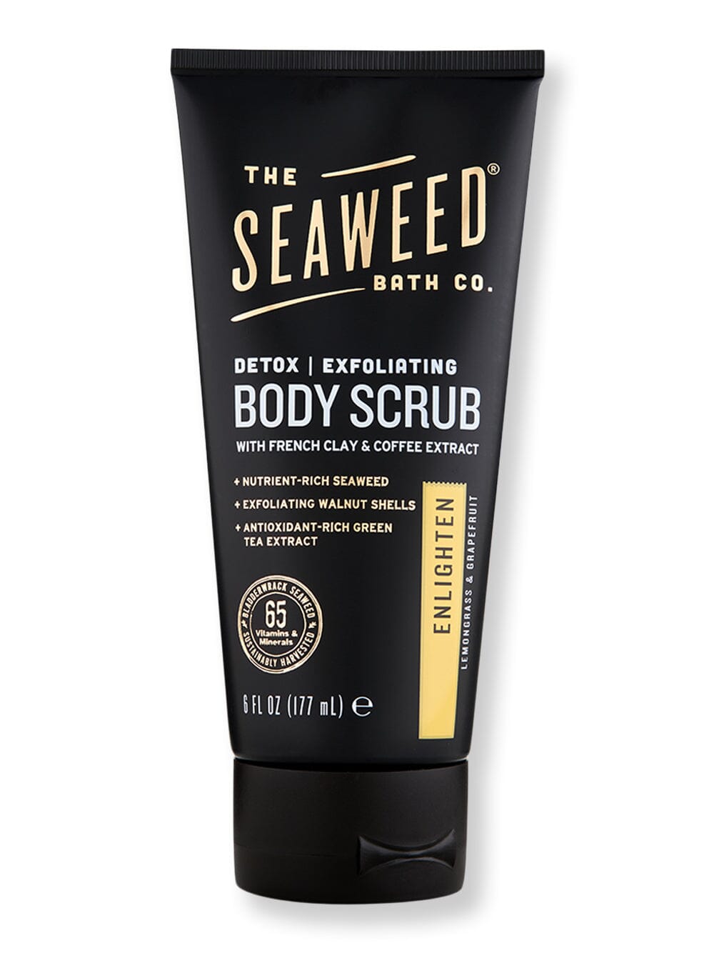 The Seaweed Bath Co. The Seaweed Bath Co. Exfoliating Detox Scrub Enlighten Body Scrubs & Exfoliants 6 oz 