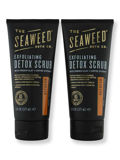 The Seaweed Bath Co. The Seaweed Bath Co. Exfoliating Detox Scrub Refresh 2 ct 6 oz Exfoliators & Peels 
