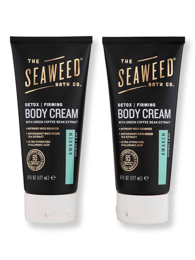 The Seaweed Bath Co. The Seaweed Bath Co. Firming Detox Cream Awaken 2 Ct 6 oz Body Lotions & Oils 