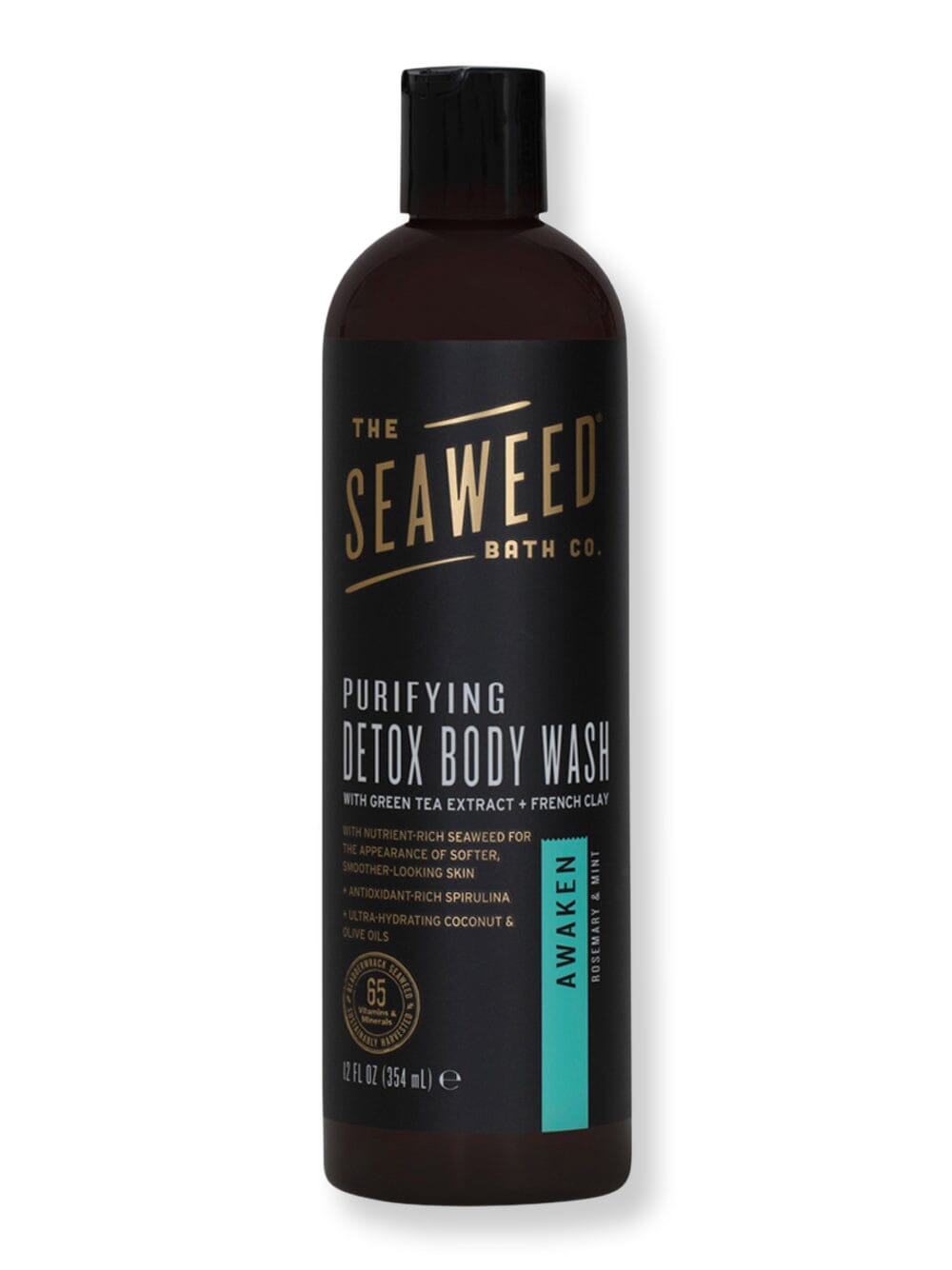 The Seaweed Bath Co. The Seaweed Bath Co. Purifying Detox Body Wash Awaken Shower Gels & Body Washes 12 oz 