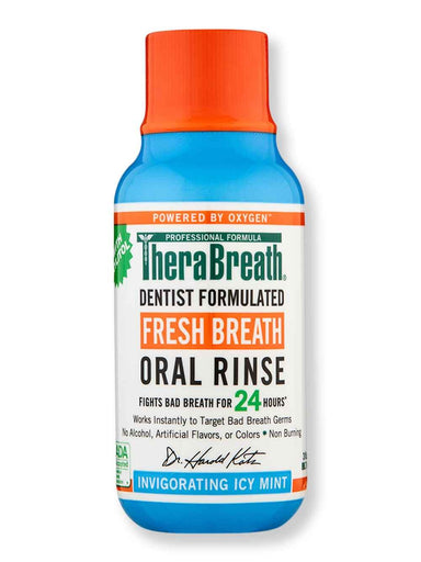 TheraBreath TheraBreath Icy Mint Oral Rinse 3 oz Mouthwashes & Toothpastes 