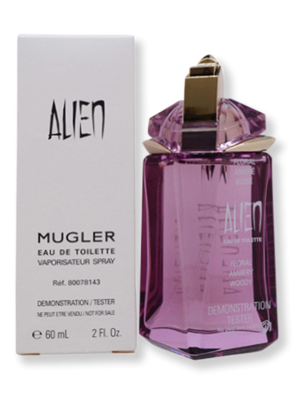 Thierry Mugler Thierry Mugler Alien EDT Non Refill Stones Spray Tester 2 oz60 ml Perfume 