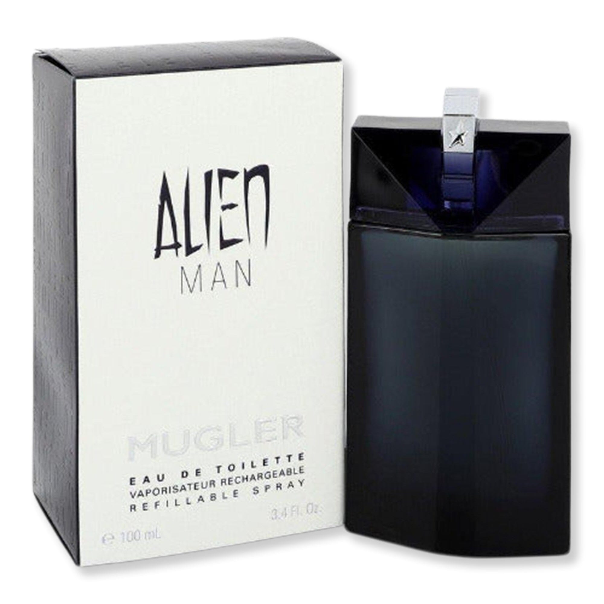 Thierry Mugler Thierry Mugler Alien Man Eau De Toilette Perfume Refillable 3.4 oz 