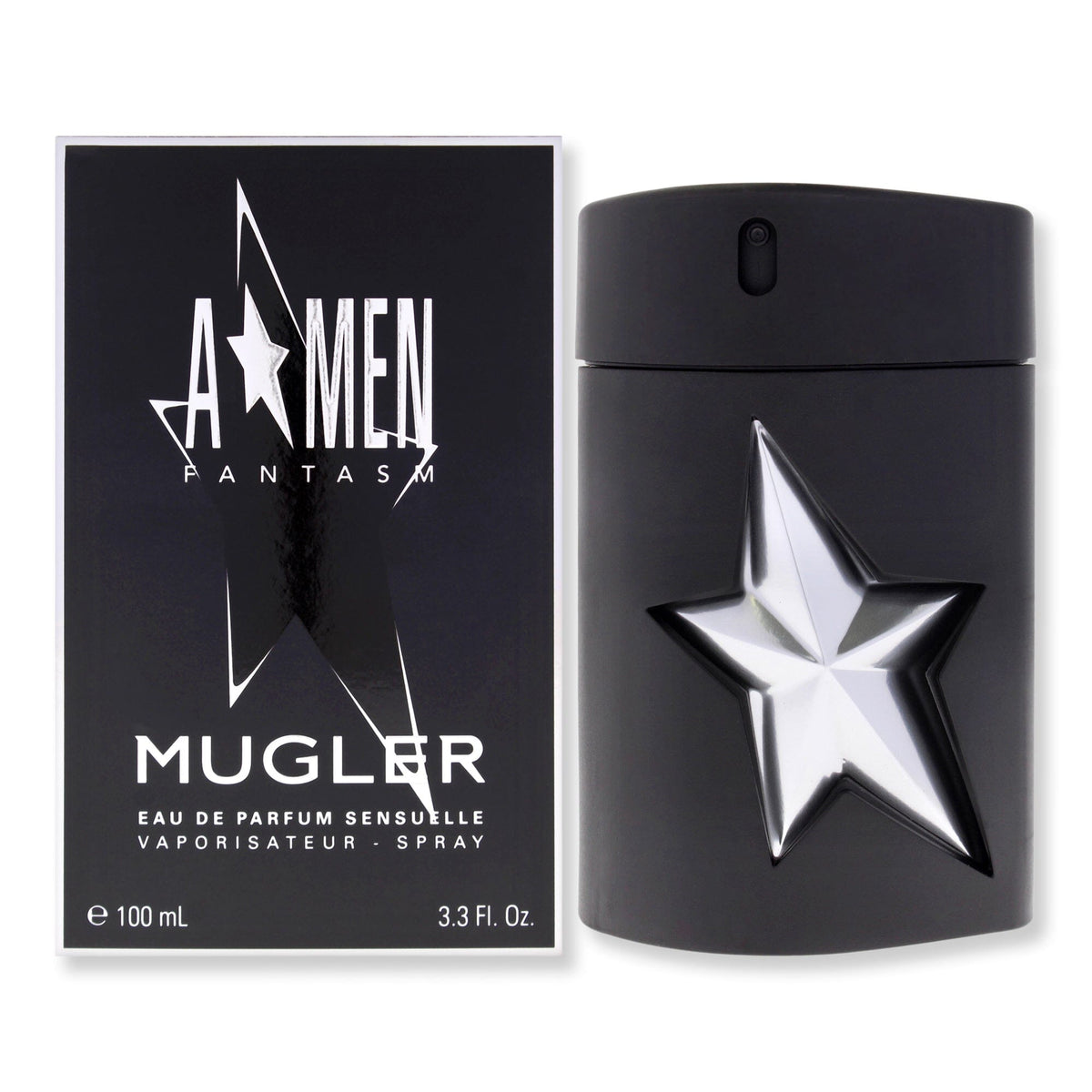 Thierry Mugler Thierry Mugler Angel Fantasm Sensuelle Eau De Parfum For Men Perfume Rubber Flask 3.3 oz 