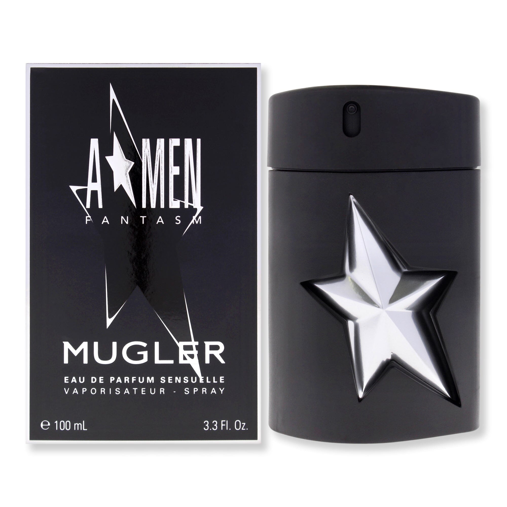 Thierry Mugler Thierry Mugler Angel Fantasm Sensuelle Eau De Parfum For Men Perfume Rubber Flask 3.3 oz 