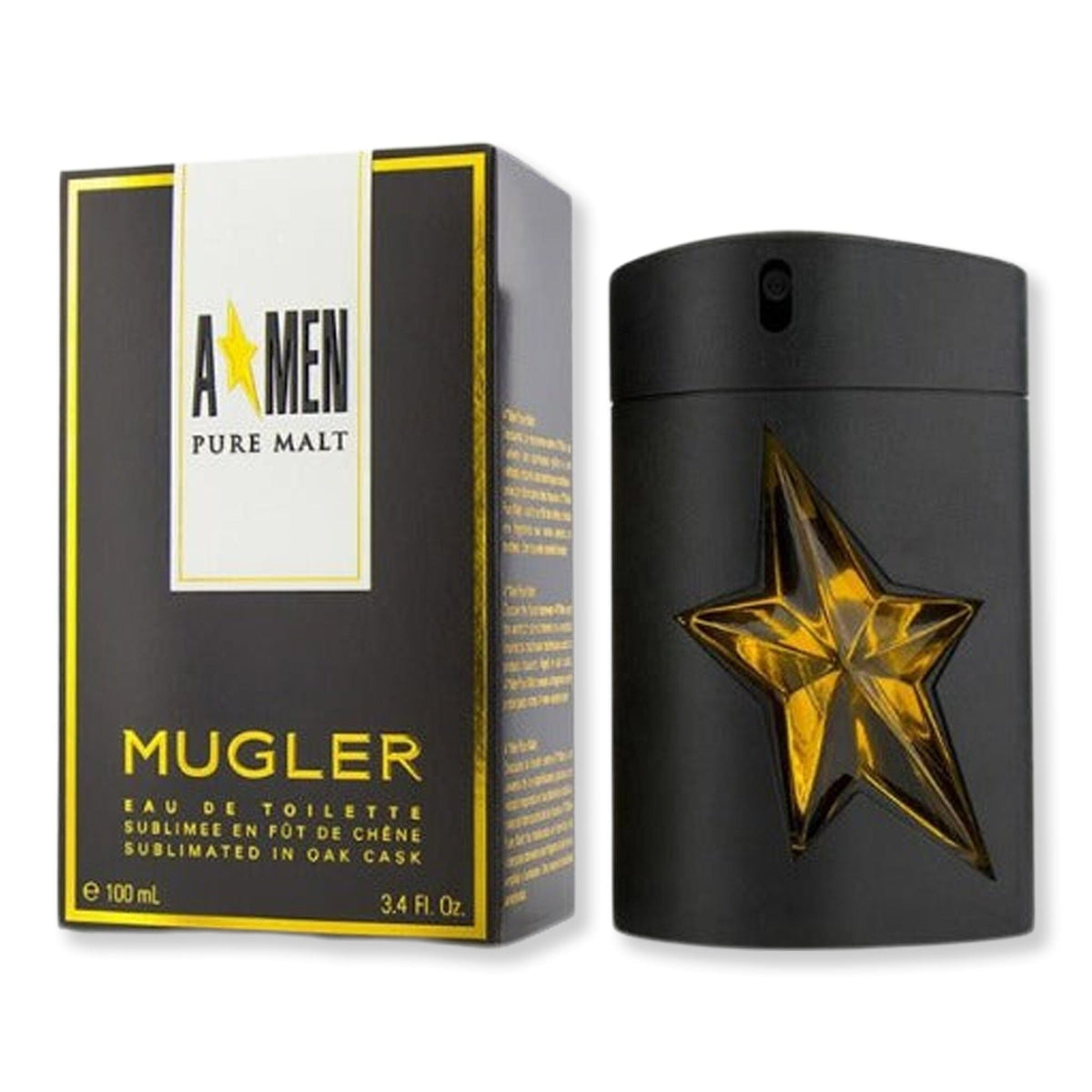 Thierry Mugler Thierry Mugler Angel Men Pure Malt Eau De Toilette Perfume 3.4 oz 