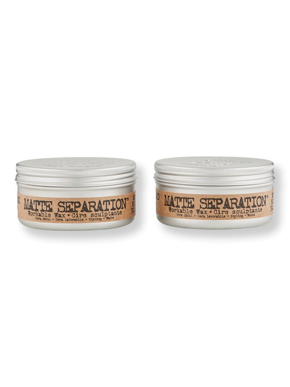 Tigi Tigi Matte Separation Workable Wax 2 Ct 3 oz Putties & Clays 