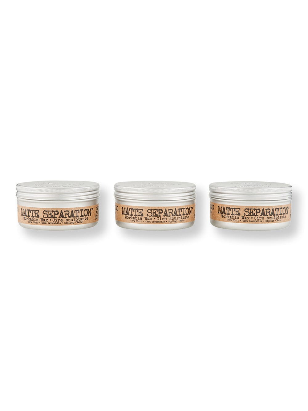 Tigi Tigi Matte Separation Workable Wax 3 Ct 3 oz Putties & Clays 