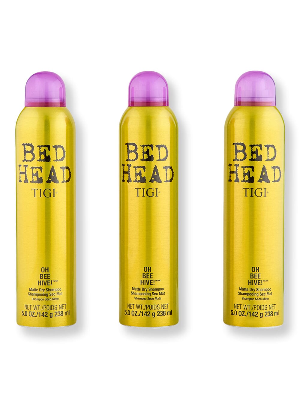 Tigi Tigi Oh Bee Hive 3 Ct 5 oz Dry Shampoos 