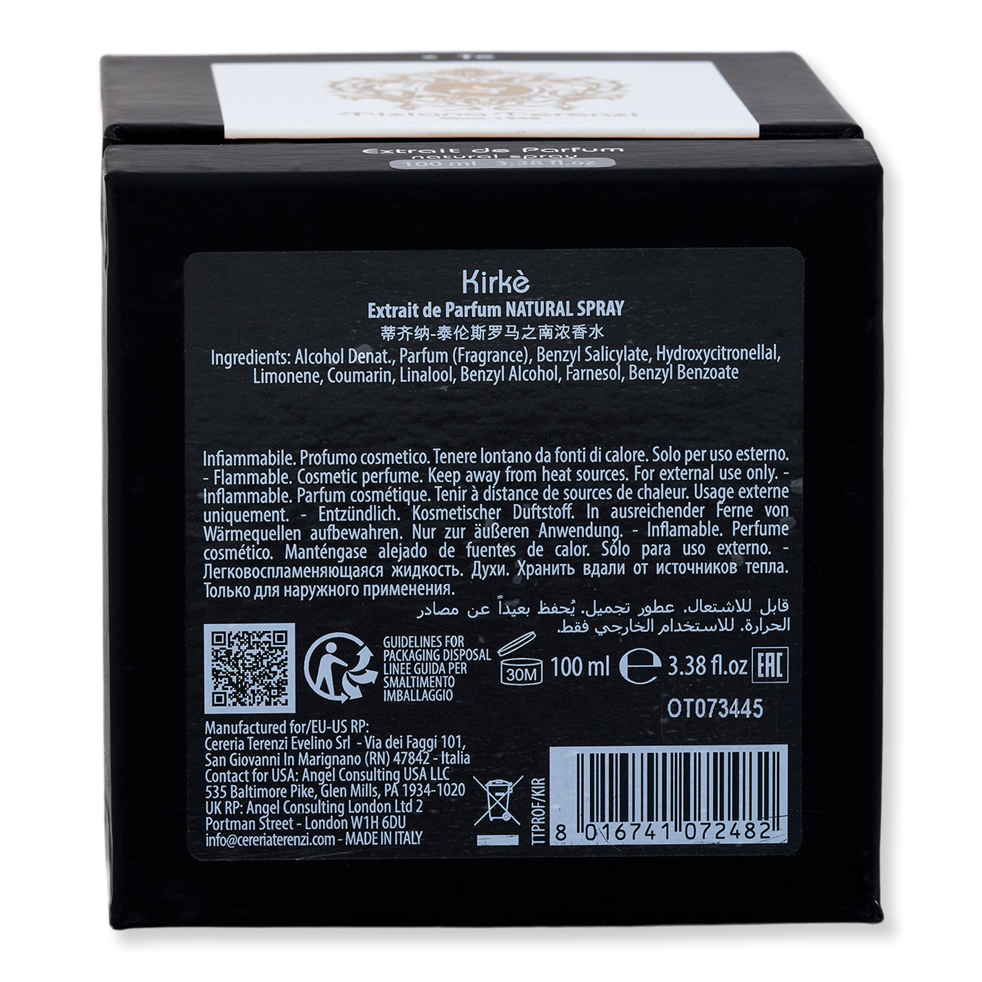 Tiziana Terenzi Tiziana Terenzi Kirke Extrait de Parfum Perfume 