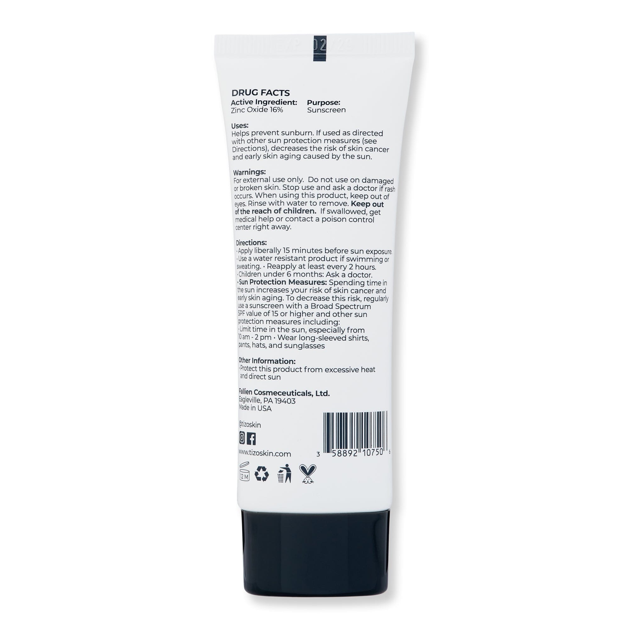 TIZO TIZO AM Replenish Non-Tinted SPF 40 Face Sunscreens 