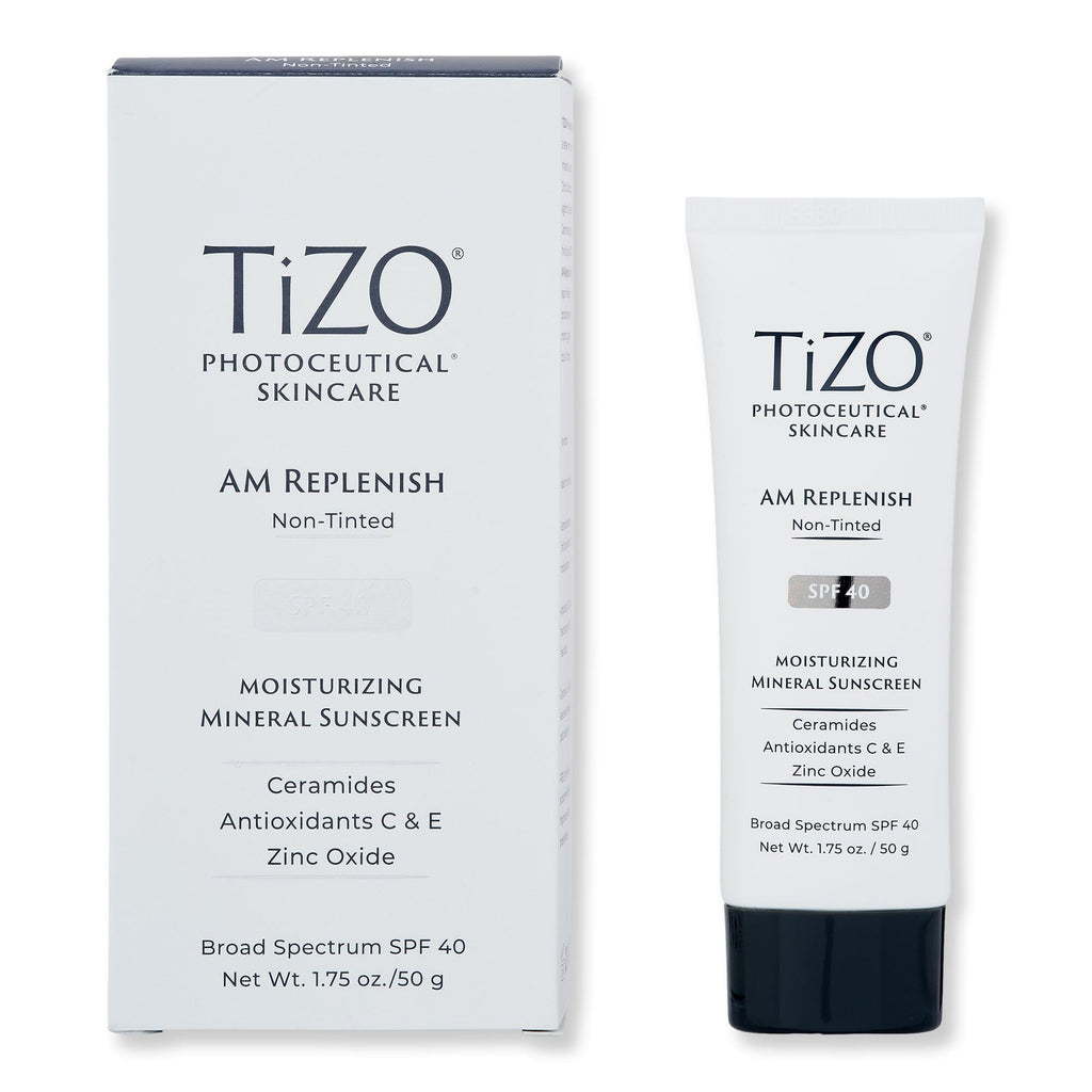 TIZO TIZO AM Replenish Non-Tinted SPF 40 Face Sunscreens 