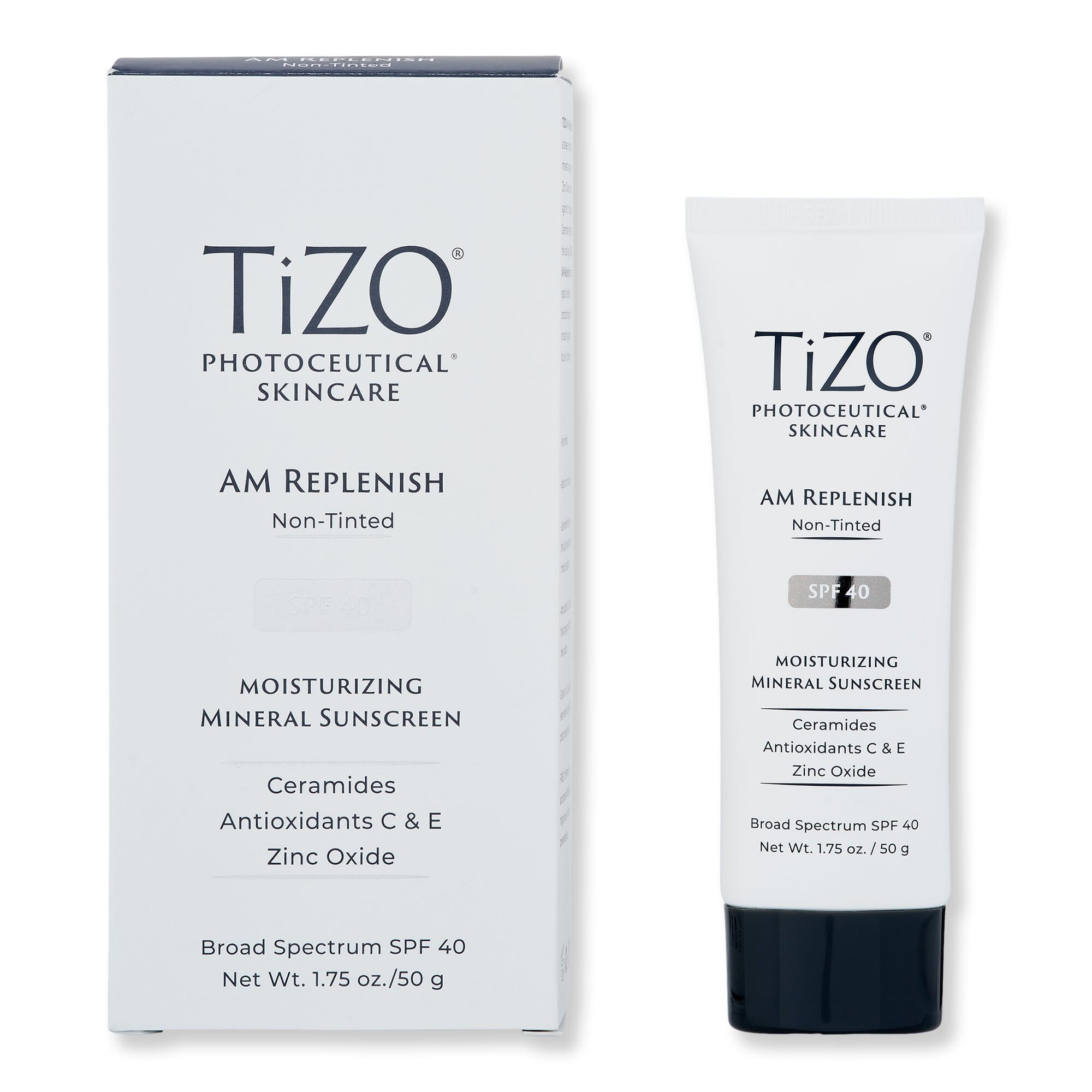TIZO TIZO AM Replenish Non-Tinted SPF 40 Face Sunscreens 