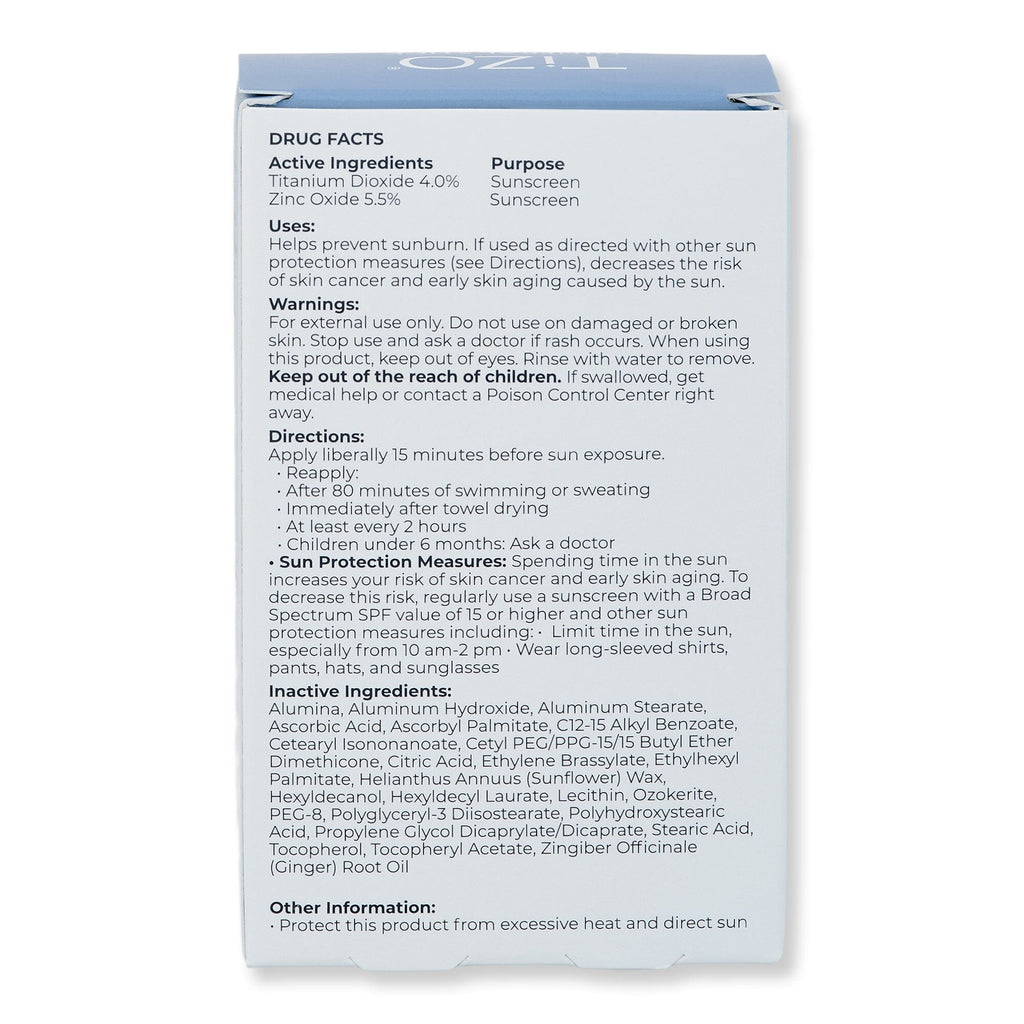 TIZO TIZO Mineral Stick Non-Tinted SPF 45 Face Sunscreens 