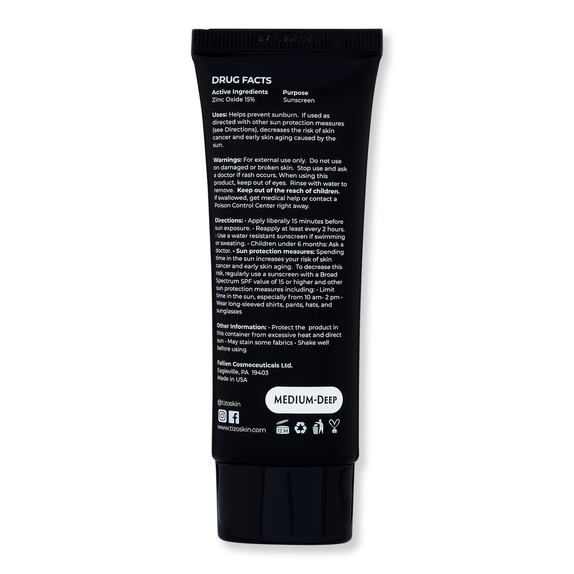 TIZO TIZO Tinted Moisturizing Serum SPF 30 Serums 