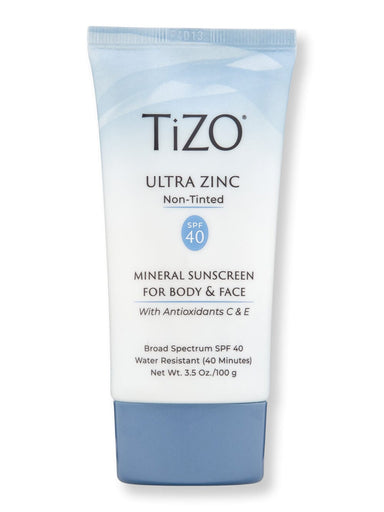 TIZO TIZO Ultra Zinc Body & Face Non-Tinted SPF 40 Body Sunscreens 100 g 