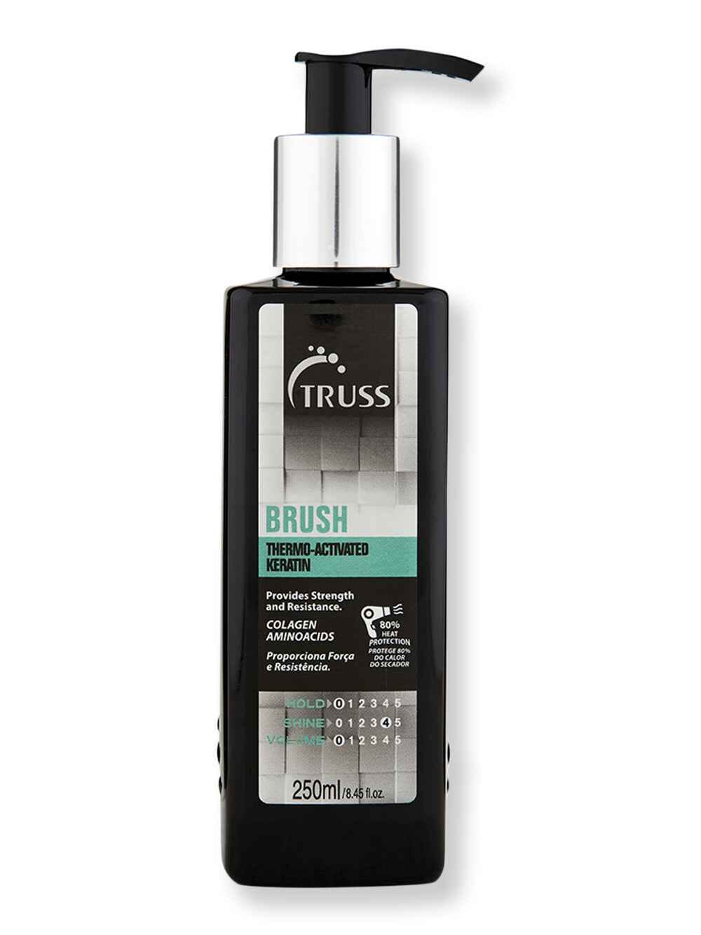 Truss Truss Brush Keratin 8.45 oz 250 ml Hair & Scalp Repair 