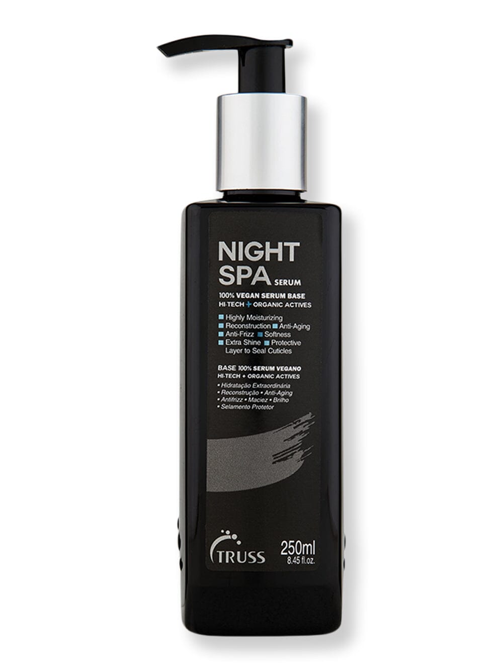 Truss Truss Night Spa Serum 8.45 oz 250 ml Hair & Scalp Repair 