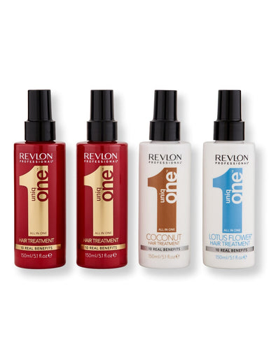 Uniq One Uniq One Hair Treatment 5.1 oz 2 Ct, Coconut Hair Treatment 5.1 oz, & Lotus Hair Treatment 5.1 oz Hair & Scalp Repair 