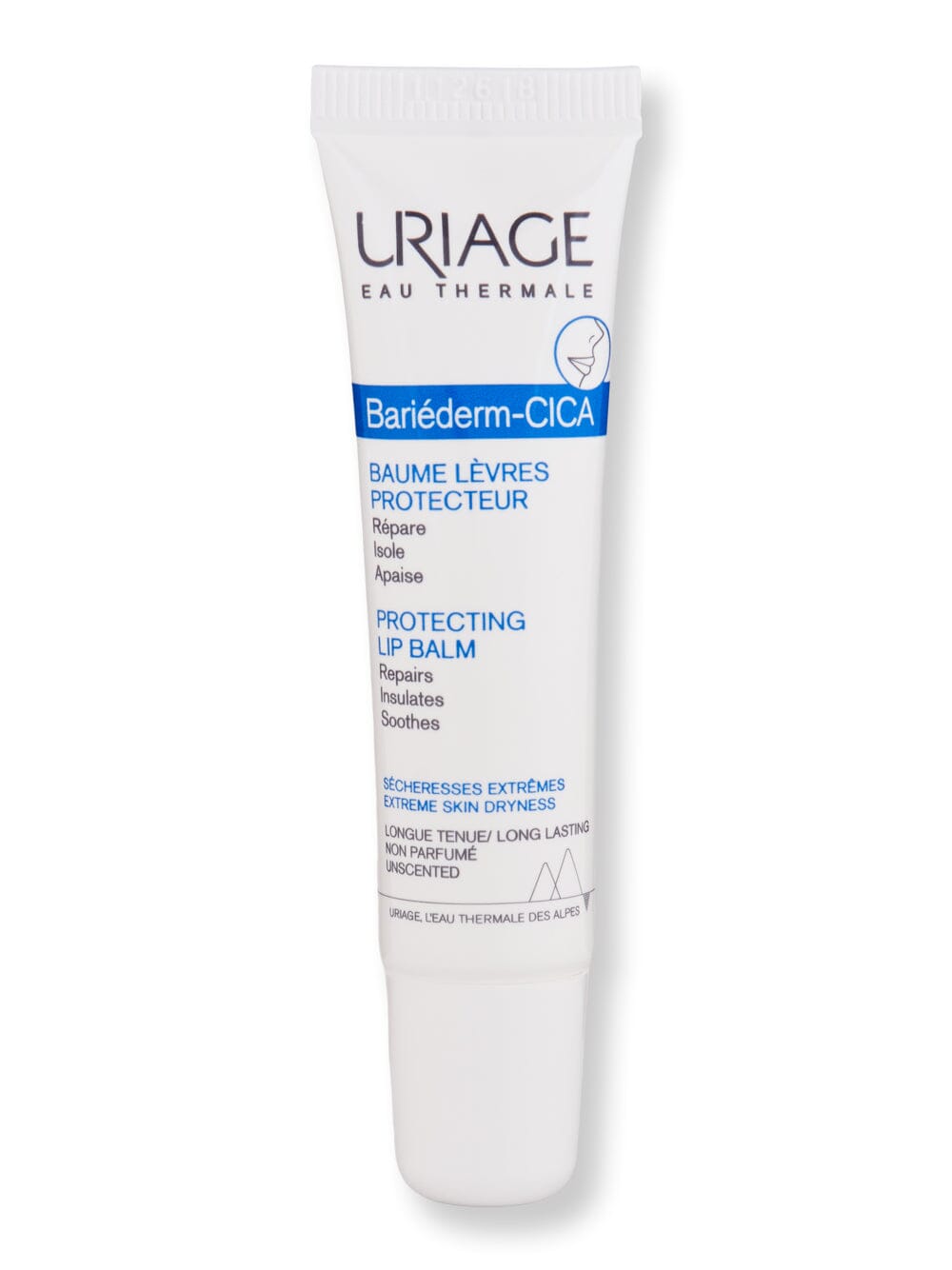 Uriage Uriage Bariederm Cica-Lips Protecting Balm Lip Treatments & Balms 0.5 fl oz 
