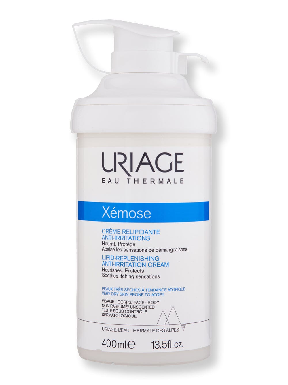 Uriage Uriage Xemose Lipid-Replenishing Anti-Irritation Cream Skin Care Treatments 13.5 fl oz 
